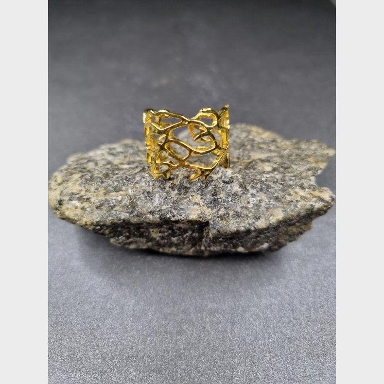 Stainlees stell, nikkelfri guldbel�gning