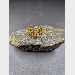 Stainlees stell, nikkelfri guldbel�gning