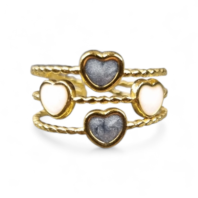 Stainlees stell, nikkelfri guldbel�gning