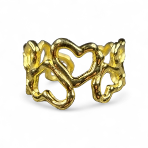 S�lv 925 Med Guldbel�gning