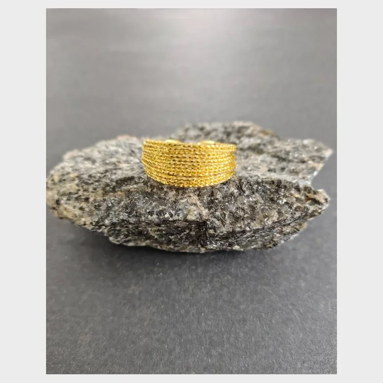 S�lv 925 Med Guldbel�gning