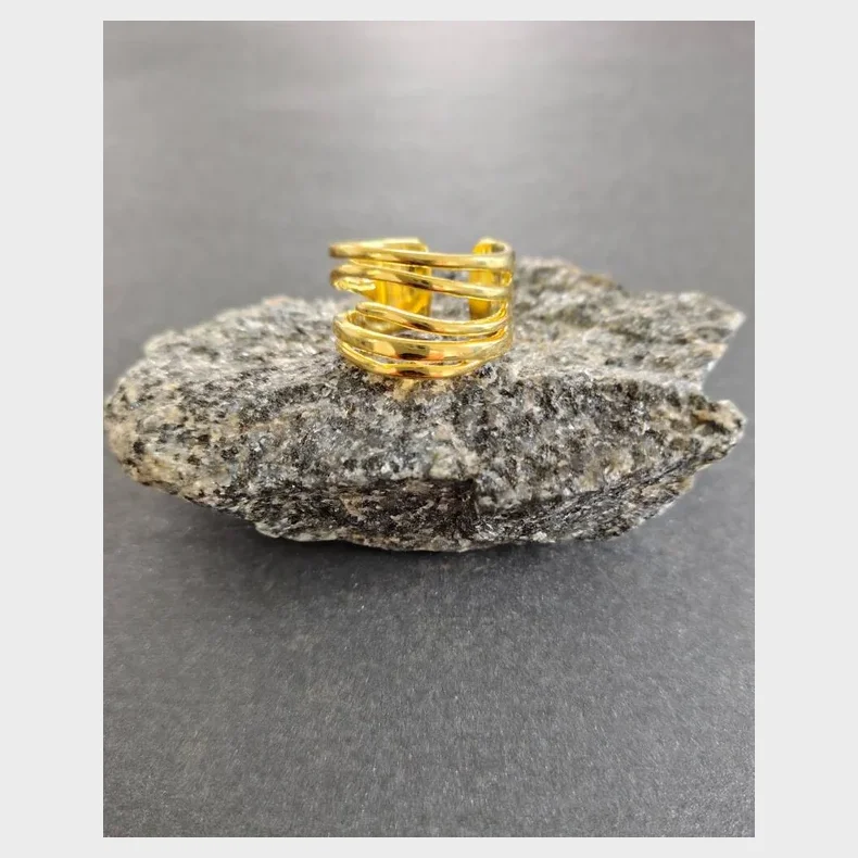 S�lv 925 Med Guldbel�gning