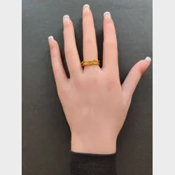 S�lv 925 Med Guldbel�gning